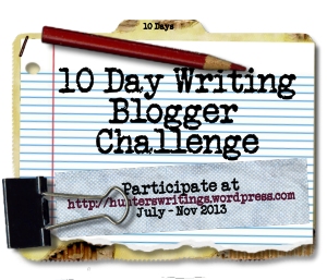 10 Day Write Blog Challenge button300