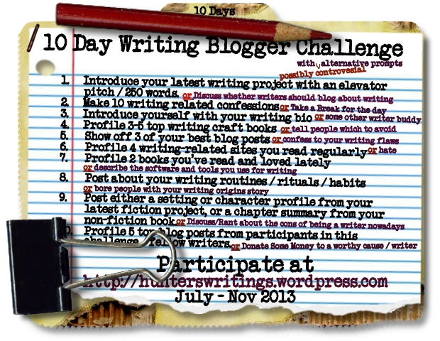 10 Day Write Blog Challenge